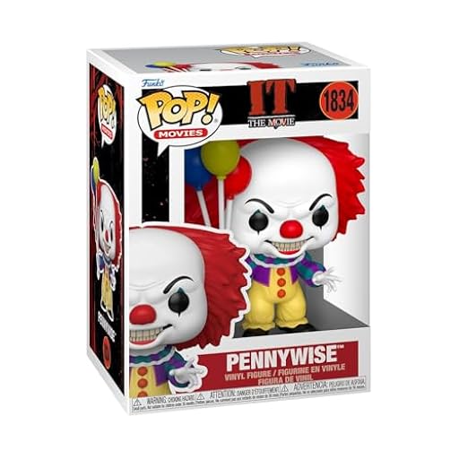 Funko Pop! Movies: IT - Pennywise (1990) - Figura de Vinilo Coleccionable - Idea de Regalo - Mercancia Oficial - Juguetes para Niños y Adultos - Horror Fans | Ya disponible en tu tienda friki favorita! En mundofriki.es!