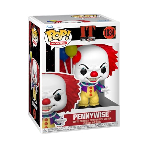 Funko Pop! Movies: IT - Pennywise (1990) - Figura de Vinilo Coleccionable - Idea de Regalo - Mercancia Oficial - Juguetes para Niños y Adultos - Horror Fans