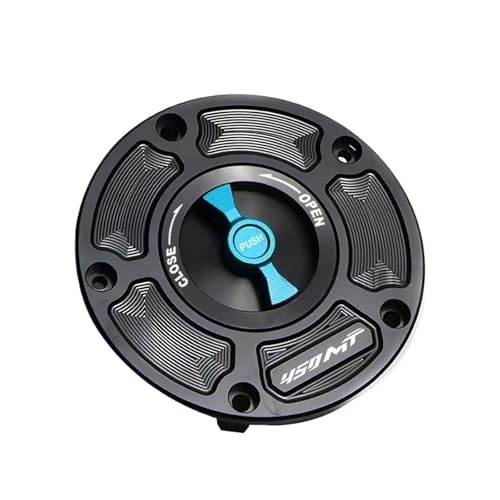 Bouchon réservoir carburant sans clé en aluminium CNC ouverture rapide moto 450MT