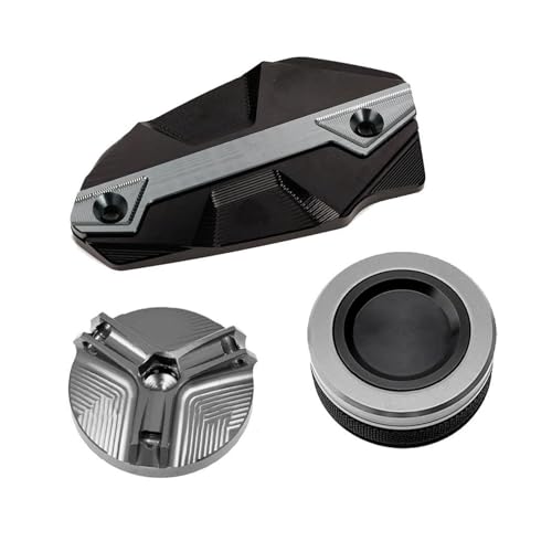 Bouchon de réservoir de liquide de frein étanche gris pour moto Z650 et Z800