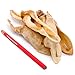 ValueBull Lamb Ears Dog Chews, Varied Shapes, Sizes & Colors, 120 ct Bulk Pack - All Natural Dog Treats, Single Ingredient