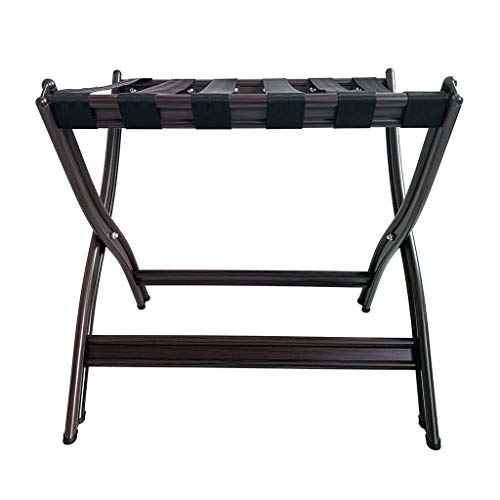 Porte-bagages pliable aluminium support de valise d'hôtel