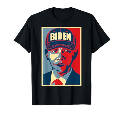 Barack Obama Joe Biden Hat 2020 Election USA Democrat T-Shirt