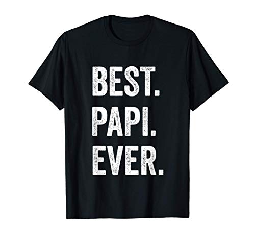 Hombre El día del padre del nieto con el mejor regalo de papi Camiseta