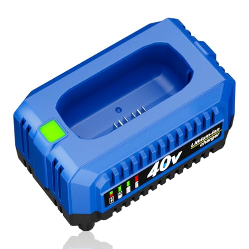 DSANKE 40V Battery Charger Compatible with Kobalt 40V Max Lithium Batteries – Fast Charger Replacement for KRC 40-06 & KRC 40-08 (Not for 80V or 24V Models)