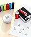 Artstars Custom Golf Ball Stamp, Personalized Golf Ball Marker Stamp, Waterproof Golf Ball Stamper with Monogram Logo Design, Golf Accessories Customized Golf Gifts (Style-01)