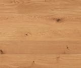 HORI Parkettboden Eiche Markant, Landhausdiele, natur geölt, Klick Parkett für Fußbodenheizung, 60 x 17,3 x 1,35 cm, 1,664 m²