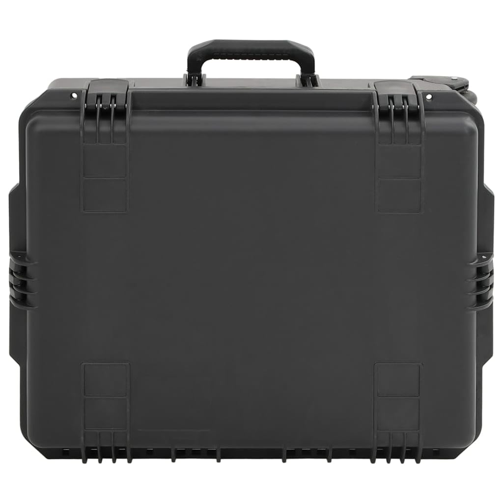 vidaXL Valise de vol Portable Noir 62,5x50x28,5 cm PP