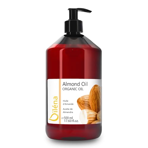 Huile d'amande douce hydratante pour atténuer les vergetures de grossesse - 500ml