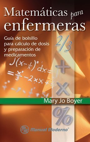 Matematica Para Enfermeras (Spanish Edition) [Spanish] 9707292040 Book Cover
