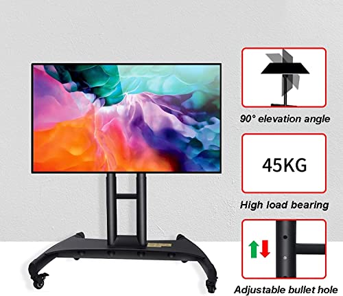 Soporte para TV móvil de piso ajustable 32-70 pulgadas miniatura 7