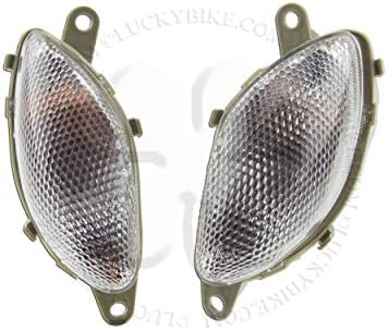 Amazon Com Nocut Front Turn Signal For Suzuki Gsxr 1300 99 07 Busa Euro Light Blinker Clear Automotive