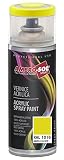 PINTURA ACRÍLICA en spray 400 ml de color Amarillo Azufre (pintura RAL 1016), pertenece a la amplia gama de carta RAL que encontrarás en Ambro-Sol, un acierto en todo tipo de materiales, ya sea en interiores o exteriores, con aplicaciones que van desde bricolaje, decoración o manualidades
