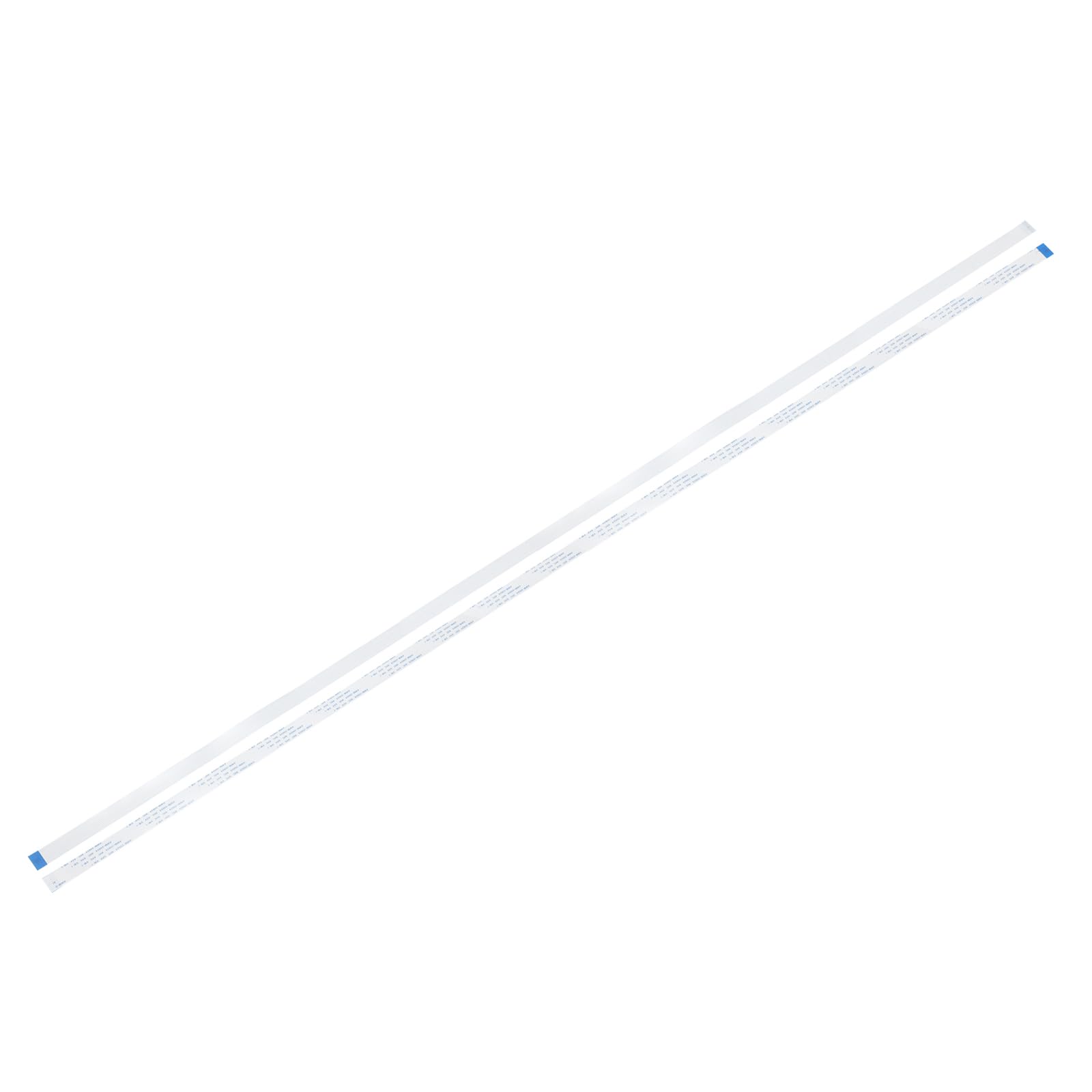 sourcing map Flexible Flat Cable, 1000mm 1mm Pitch 12 Pins FPC FFC Flexible Ribbon Cable for LCD TV Car Audio DVD Player 5Pcs (B Type)