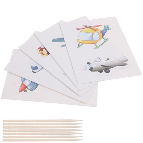 Amosfun 10 Stück Flugzeug Kuchen Topper Cake Cupcake Picks Kuchendeko Tortendeko für Kinderparty Baby Mädchen Kinder Geburtstag Party Deko