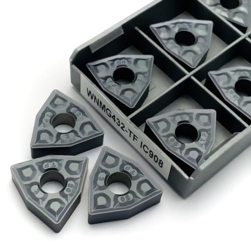 WNMG080408 TF IC908 Herramienta de Torneado CNC Carburo miniatura 5