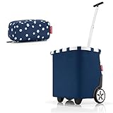 Die Maße des carrycruisers sind B x H x T: 42 x 47,5 x 32 cm, Volumen 40 L und die Maße des case 2 sind B x H x T: 27 x 20 x 2 cm, Volumen 1 L