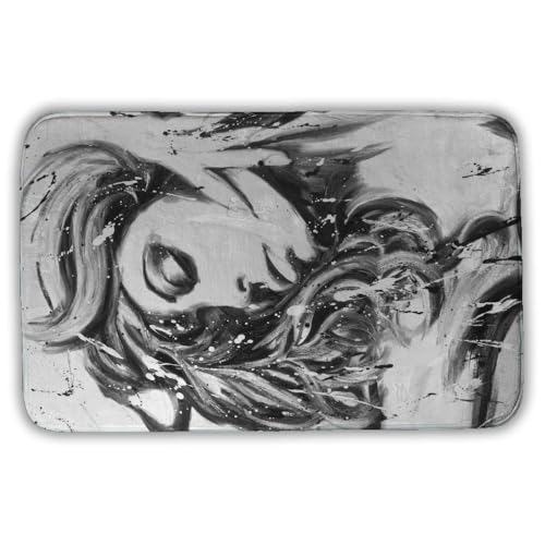 Begin Home Decor 5930-3421-FI57-1 21 x 34 in. Dance All Night Bath Mat - Contemporary Figurative Decor