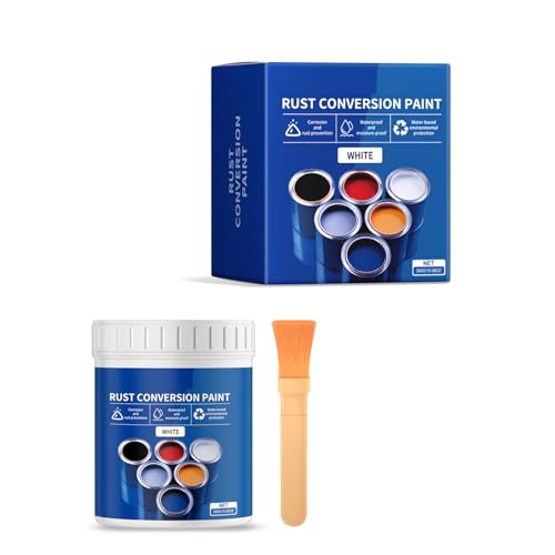 Wsdsgz Pintura resistente a la intemperie y al óxido, 300 g, pintura inhibidora a base de agua, protección de larga duración, multifunción para metal y metal preventivo