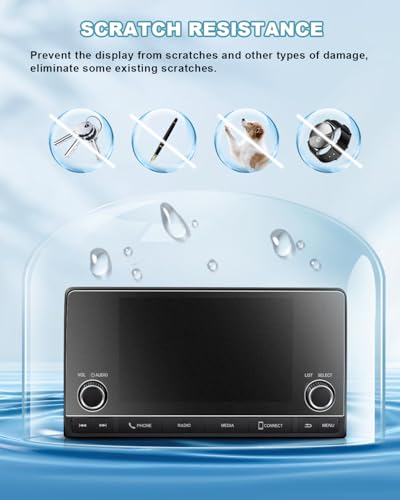 Image of CDEFG Anti-Glare Matte Screen Protector for 2023 2024 2025 Honda CR-V (LX /EX /Sport Hybrid) 7-Inch Touchscreen, 9H Tempered Glass 2025 CR-V Accessories HD Anti-Fingerprint
