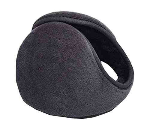 Soft & Warm Winter Ear Warmers, Men and Women Soft Plush Earmuff, Keep Ears Warm, Graa