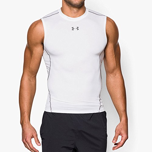 Image of Under Armour Men's HeatGear Compression Sleeveless T-Shirt
