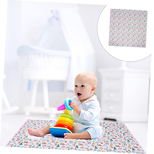 Alasum Hoge Voet Eetkamerstoel Kussen Speelkleed Baby Speelmatten Voor Vloer Baby Speelkleed Kid Schilderen Tafel Dekken Stoel Splat Mat Kids Activiteit Mat Polyester Kinderstoel Splat - Afbeelding 8