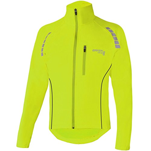 Chaqueta ciclismo Brisk Bike verde talla S miniatura 2