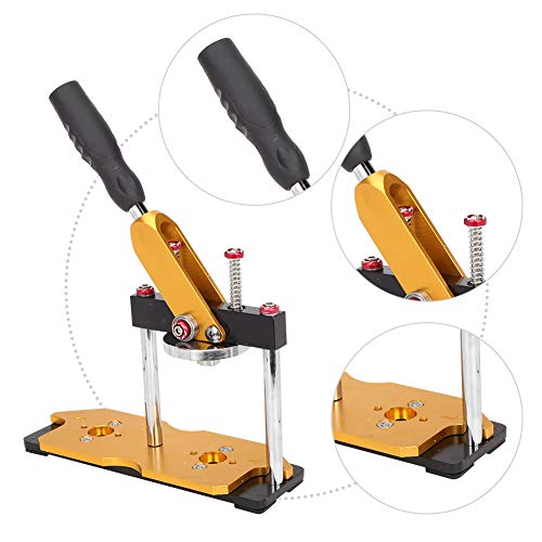 Machine à badges de précision avec outil de pressage manuel durable et ergonomique - 6