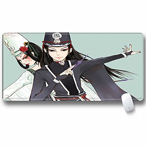 Tapis de souris gaming XXL 1000x500 mm avec motif anime et base caoutchouc