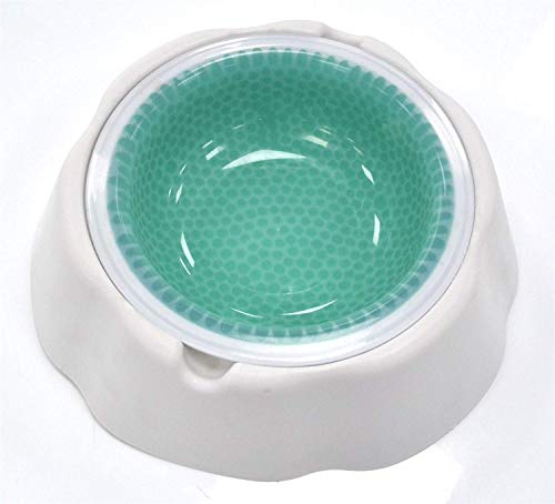 Cuenco de refrigeración de Towelsrus, para perros, gatos y otras mascotas; libre de BPA, resistente a mordiscos, no tóxico; congelar y servir, mantiene el agua fría durante horas