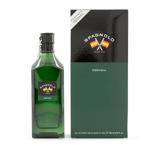 SPAGNOLO - Esencia 150 ml, Colonia Hombre, Perfume Formato Spray, Eau de Toilette Natural y Masculina, Aroma Fougère Amaderado, Fragancia Fresca, Desenfadada y de Larga Duración