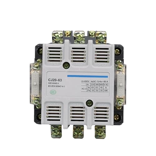 Contacteur CA CJ20-63 anti-surcharges pour moteur triphasé 63A 380V