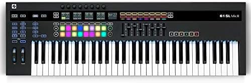 Novation 61SL MkIII, Midi & CV equipped Keyboard Controller with 8 Track Sequencer