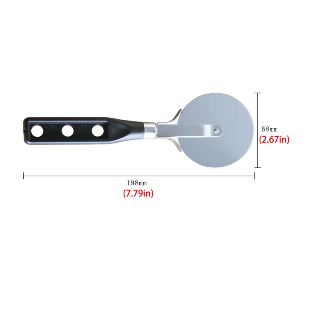 Trancheuse à Pizza Coupe-Pizza en Acier Inoxydable Pizza Couteau Rond Cutter Cutter Outil De Cuisson Gâteau Cutter Pizza Cutters