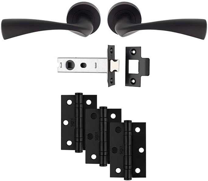 Carlisle Brass UDP007SN/INTB Sintra Latch Pack, Ultimate Door Pack, Satin Nickel