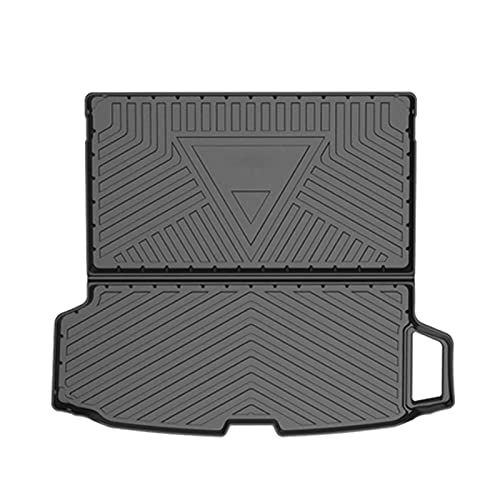 JKLKJLW Alfombrillas Para Maletero Coche Goma, para Volvo XC90 2015-2021, Protector Maletero Coche,Alfombra Maletero Antideslizante Impermeable Antisucia,Bandeja Accesorios Cover