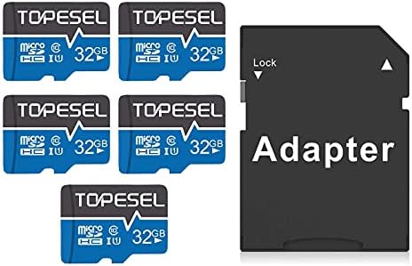 TOPESEL 64 GB Micro SD Card, MicroSDXC Memory Card Up to 85 MB/s, UHS-I, Class 10, U3