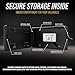 License Plate Safe LPS001 The Secret Stash Box for Your Vehicle Secure Key Storage | CarShare Turo | Anti-Theft Frame | Faraday Bag Included | 4-digit Combination Lock for Cars, Trucks, and SUVs