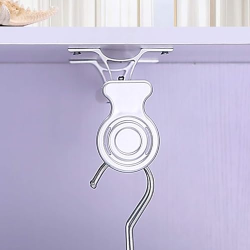 Support de rangement de pantalon extractible avec rail de 44cm - 5