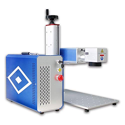 Jpt Lp-E Fiber Laser Marker 50W Fiber Laser Etching Machine Laser Engraving Machine With 175X175Mm（6.9"X6.9"）And D80 Rotary Axis For Gun/Pistol/Dogtag/Jewelry Ring #TOP1