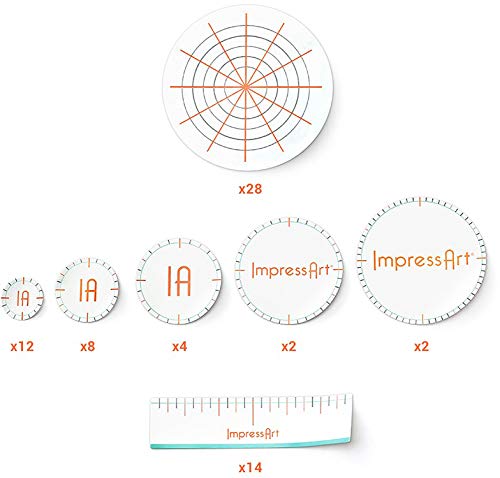ImpressArt Metal Stamping Sticker Guides