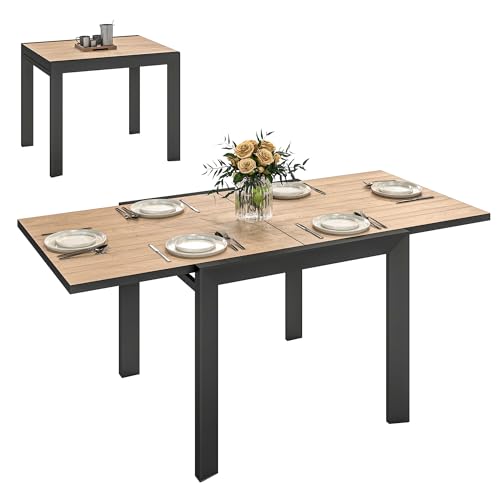 Square Extendable Outdoor Dining Table: Perfect Patio Solution for Spacious Gatherings 4 41CIwtYTGEL. SL500