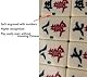 Mahjong Set Mit Arabischen Ziffern Professionelles Chinesisches Mahjong-Spielset 146 Tiles (Mahjongg, Mah-Jongg, Mah Jongg Set, Majiang)