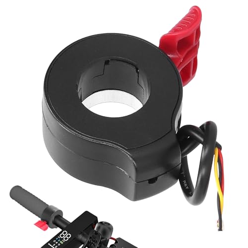 Jwthee Acelerador de dedo, acelerador de pulgar para patinete eléctrico Control de velocidad Acelerador de dedo para patinete eléctrico Acelerador Acelerador Accesorios (Rojo)