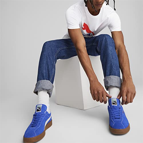 Baskets PUMA Delphin EU 44 en daim bleu classique pour homme - 2