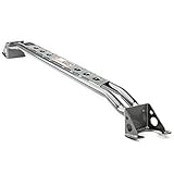DC Sports CSB1315 Honda Civic DX/LX/EX Carbon Steel Front Strut Bar, Gunmetal