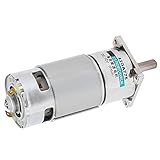 Low Speed Motor, CCW Permanent 12V Speed Reduction Motor Automated Industry for Brushless Motor for Financial Machinery (500rpm/min)