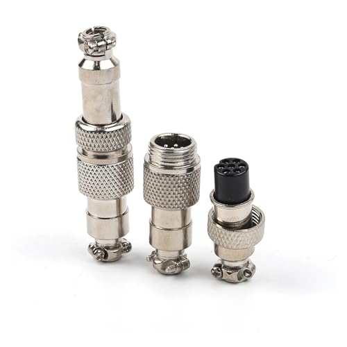Connecteur aviation GX12 mâle femelle 5 broches docking haute performance GX12-5D