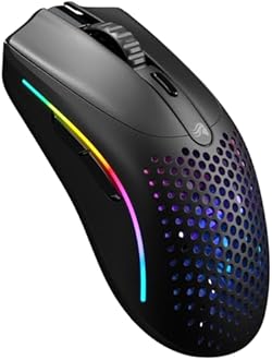 Glorious Model O 2 Mini Wireless Gaming Mouse: Superlight 57g, up to 210hr Battery, Dual Wireless 2.4GHz and B